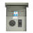 Temporary Power Outlet Panel RV Electrical Panel 20 30 Amp RV Outlet Box