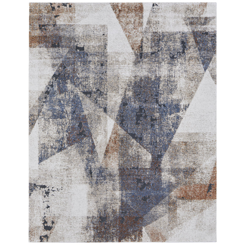 Rivah Performance Abstract Indoor Rug, Rectangle 8' x 10'