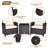 2 - Person Patio Conversation Sets with Cushions-55849485