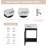 Dziadon 15.97 " W Wall Mounted Wall Mounted 1 Single Vanity Bathroom Vanity With Resin Top