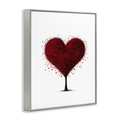 «Blooming Heart Tree», estampe numérique, design par Christine Simpson Art