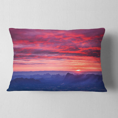 Coussin lombaire Winter Landscape