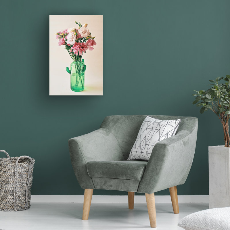 Art sur toile, bolognaise Incado Ethereal Lisianthus, H 19 po x l 12 po