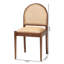 Ensemble de chaises de salle à manger modernes en bois d'acacia