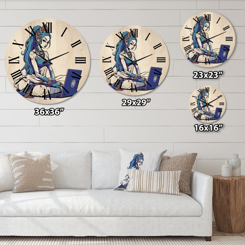 Horloge murale Mavia, Moyenne