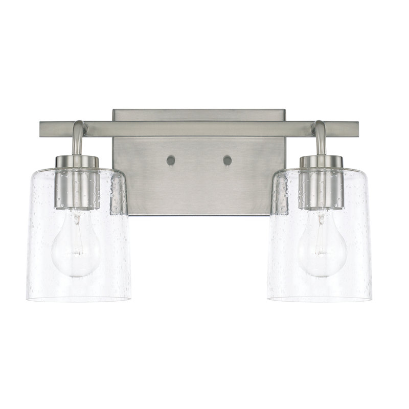 Greyson 2 - Light Dimmable Vanity Light, Brushed Nickel