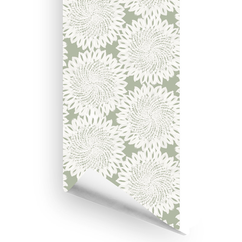 Demmer Floral Roll, Sage
