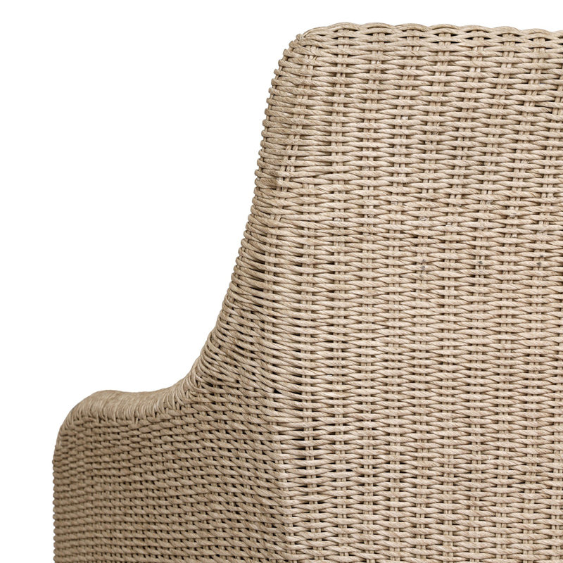 Blaire Outdoor Lounge Chair, Vintage White
