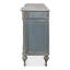 Buffet lilas avec pieds hauts