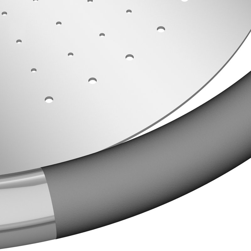 Poignée ergonomique Ergo, Chrome chrome
