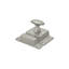 Deltana CL1532U5 Cabinet Lock; 1-1/5" x 1-4/5"; Antique Brass Finish-1451977806