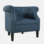 Fauteuil demi-tonneau rembourré contemporain Lily-1864048272