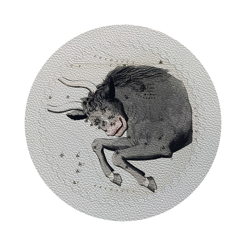 Napperon Zodiac, Blanc