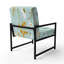 Crowne - Fauteuil rembourré à motif floral-15808413