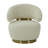 Upholstered Swivel Barrel Chair-870483098