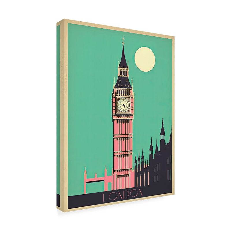 Cityscapes London, impression sur toile, H 14 po x l 19 po x P 2 po