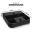 Leather Desk Organiser Set