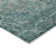Machine Washable Indoor/Outdoor Xhevrie Teal Rug