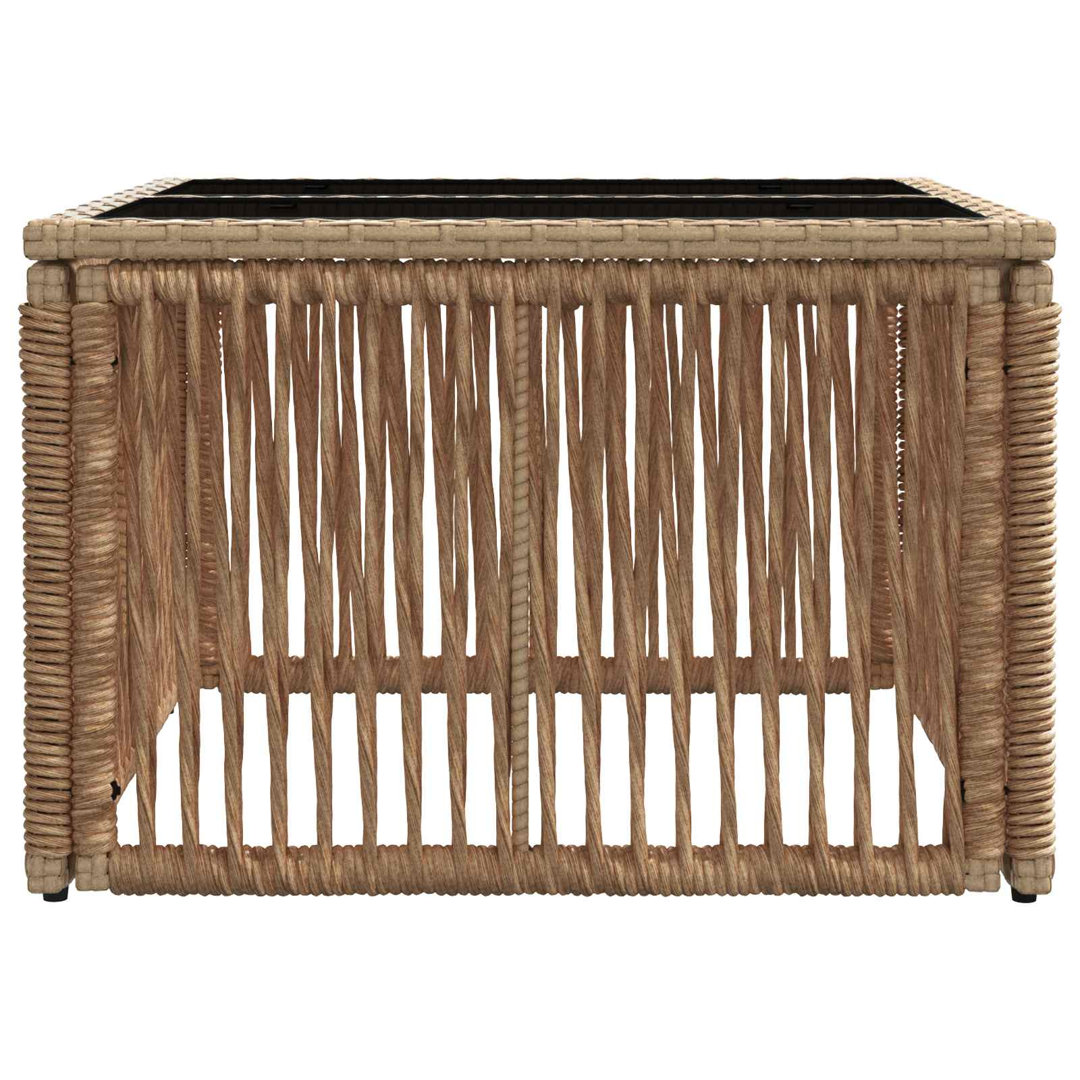 Wicker Outdoor Coffee Table , 55cm cm W 55cm cm D