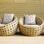 Indoor / Outdoor Floral White Square Throw Pillow Cover-861558164
