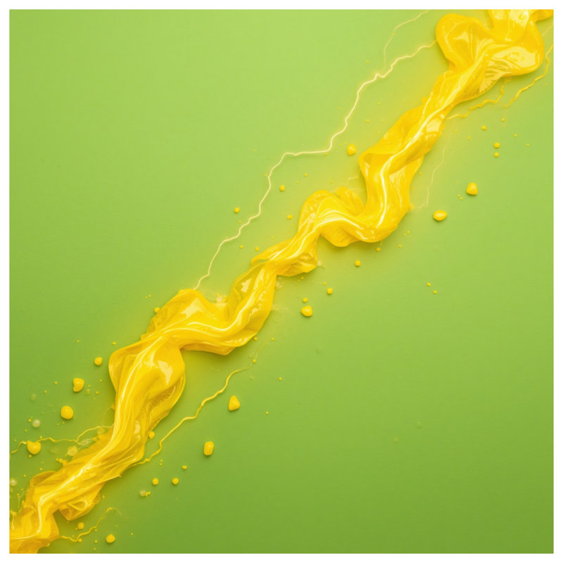 Housses de couette Yellow Paint Splash, Queen