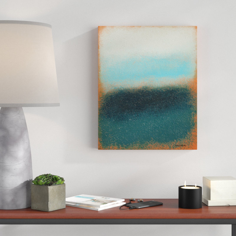 «Scent of Rain» par Norman Wyatt Jr., reproduction d'art sur toile tendue, H 40 po x l 30 po x P 1,5 po
