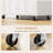 Kitchen Island on Wheels, Rolling Cart with Rubberwood Top, Spice Rack, Towel Rack and Drawers for Dining Room-456980986