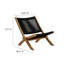 Chaise à aire ouverte (noir)-1754503392