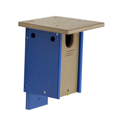 10.5'' H x 7'' W x 7'' D Birdhouse