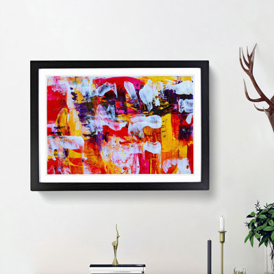 Abstract Art Painting Vol.350 by S.Johnson - Picture Frame Painting Print