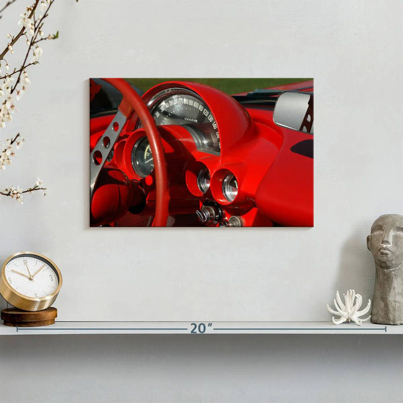 Mehar Sports Car Dashboard, 8" H x 12" W