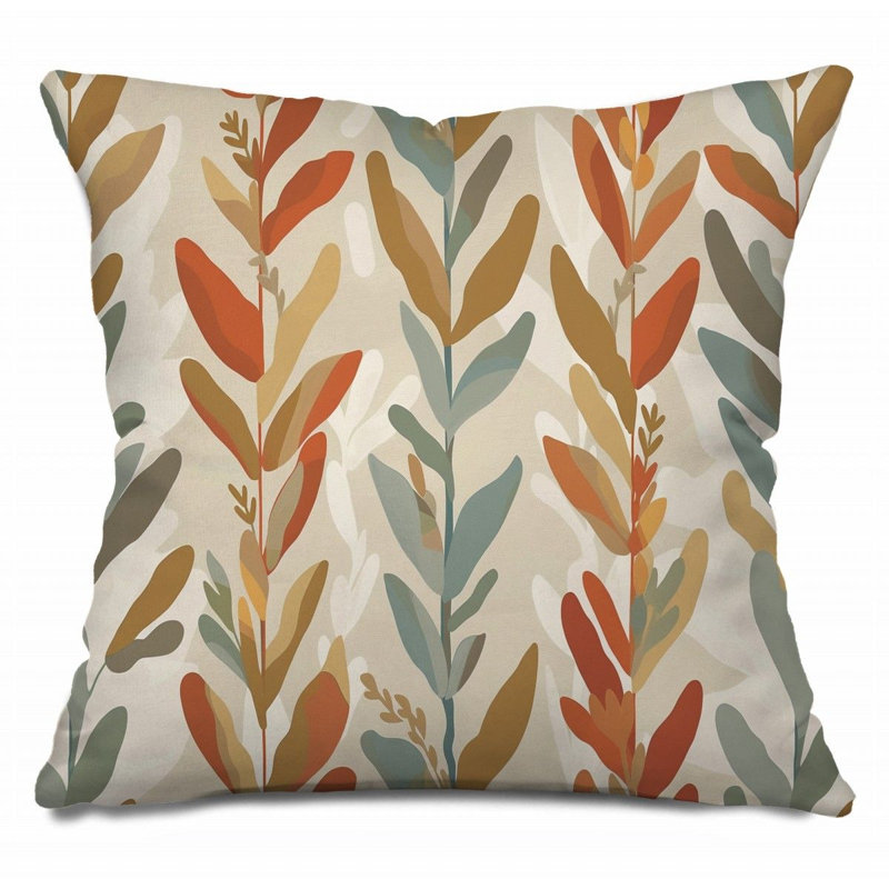 Coussin réversible , H 16 po x l 16 po