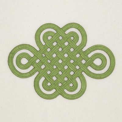 Applique Good Luck Knot