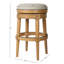 Tabouret de bar pivotant sans dossier avec hauteur personnalisable Chapman-808228186