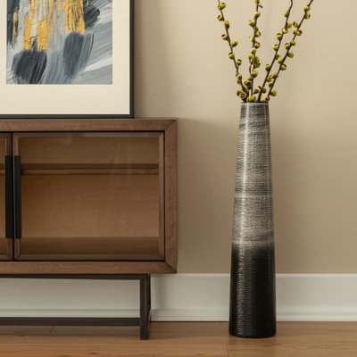 Vase de plancher en céramique 39 po