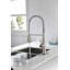 Robinet de cuisine tactile avec douchette extractible-117238473
