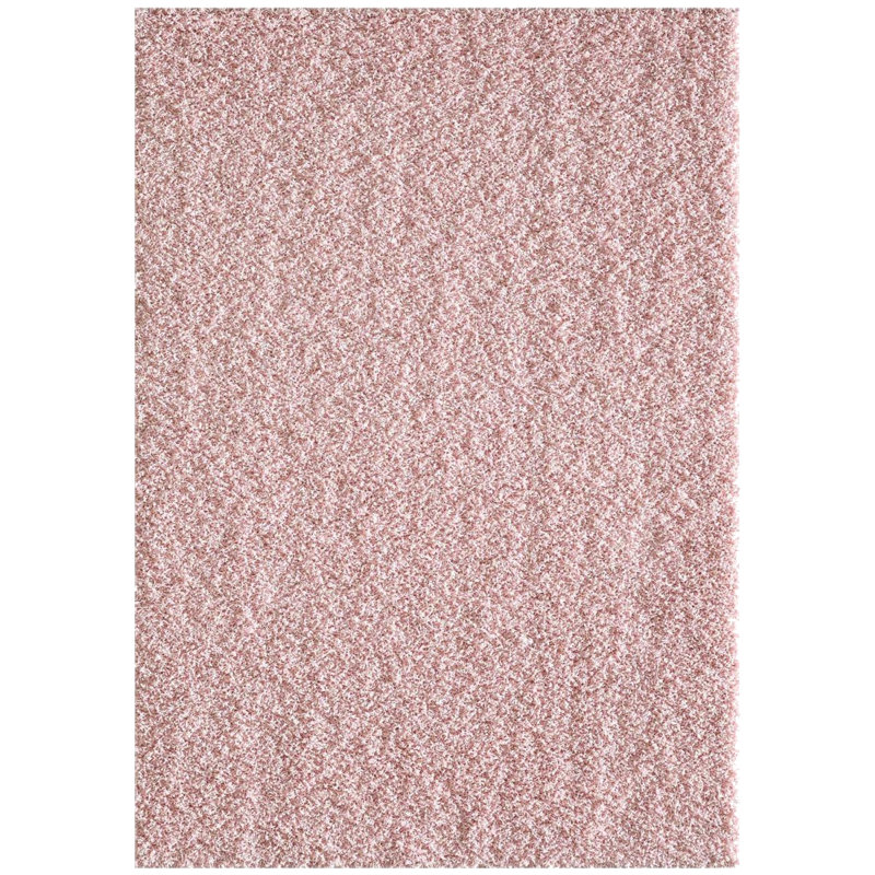 Melody Solid Colour Shag Area Rug, Rectangle 120 x 170cm