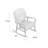 Solid Wood Rocking Chair with Cushion-575560986-575560984