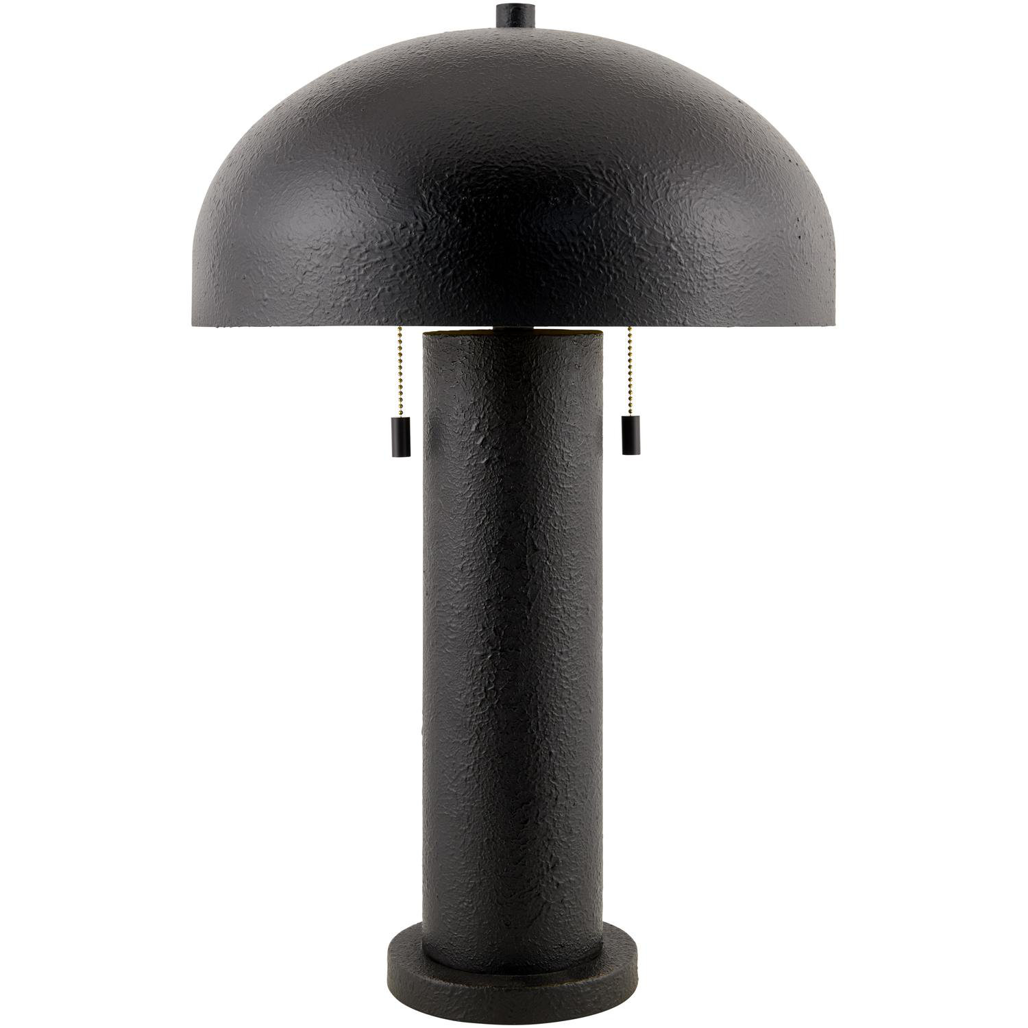 Iron Table Lamp, Black