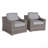 Fully Assembled Patio Chair With Cushions 2-847087019