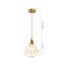 1 - Light Brass Pendant-90344820