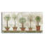 «Topiaries in a Row» par Cindy Jacobs, art mural en verre acrylique-960850044