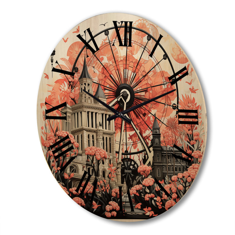 Horloge murale Tiagan, Très grand
