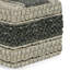Pouf carré en laine et coton Grady-737568169