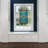26"H Baroque Style Tiffany-Stained Glass Window Panel
