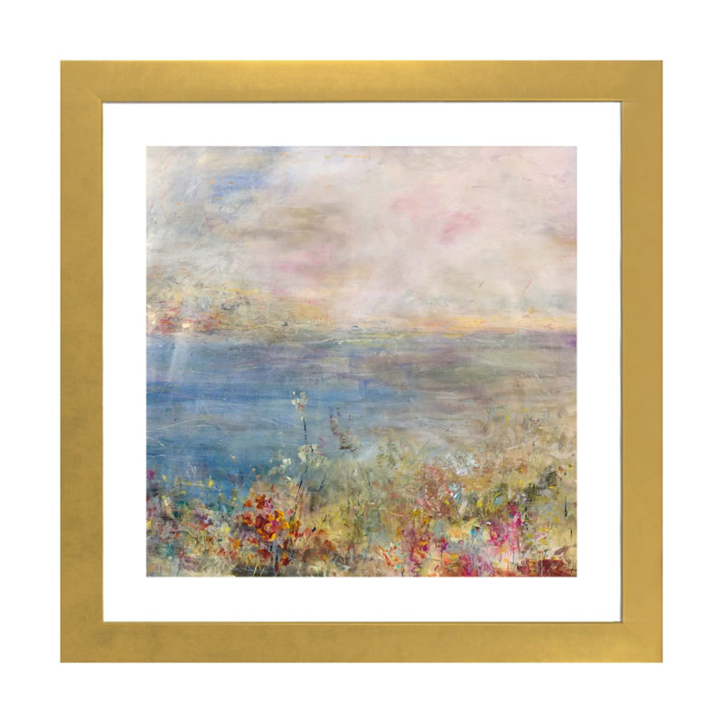 Peut-être un rêve par Julian Spencer - reproduction de photo, H 16 po x l 16 po x p 1 po, Papier encadré doré