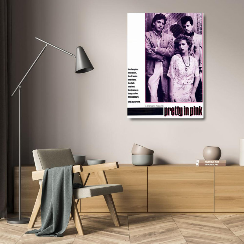 Joli en rose, H 24 po x l 17 po