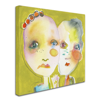 Berkley 'We're Okay' Print on Wrapped Canvas
