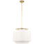 Elias 20" Pendant  in Bronze with Clear Glass-767708059-767708063