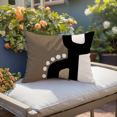 Sofi Minimalist Reversible Indoor/Outdoor Lumbar Pillow